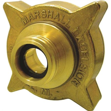 MEC 3-1/4 in. F.ACME x 1-3/4 in. M.ACME Brass ACME Adapter Cap ME612